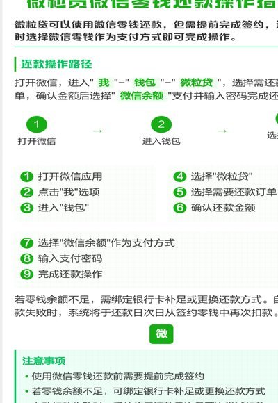 微信分期还款攻略看这里