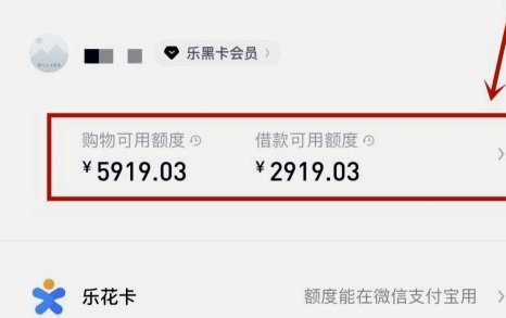 分期乐在哪里看额度
