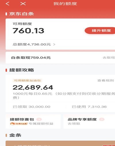 白条加油包额度怎么使用