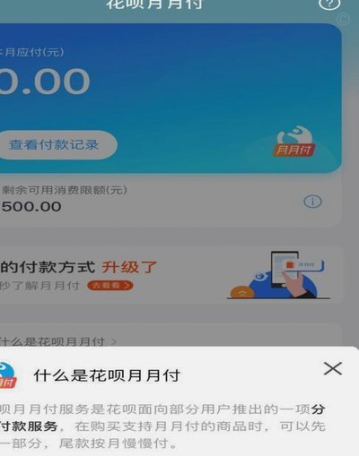 花呗套装现软件